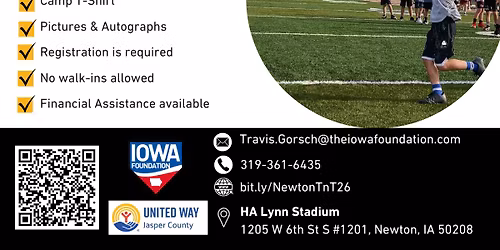 2026 Newton TnT Football Camp