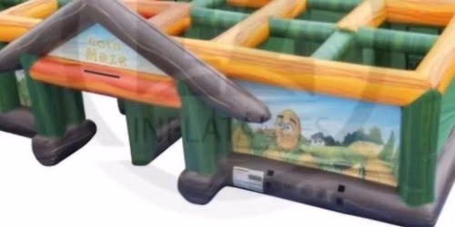 \ud83c\udf3d Inflatable Corn Maze @ Kimberly\u2019s Harvest Festival\ud83c\udf3d