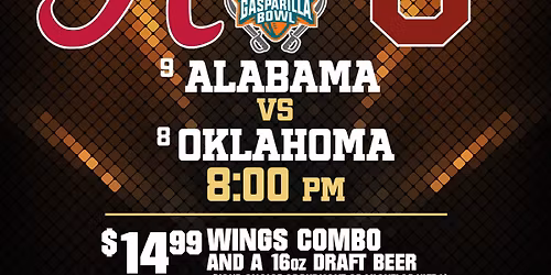 #9 Alabama takes on #8 Oklahoma