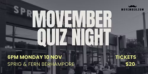 Movember Pub Quiz