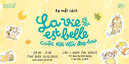 [Tp.HCM] Ra m\u1eaft s\u00e1ch "La Vie est belle - Cu\u1ed9c \u0111\u1eddi v\u1eabn \u0111\u1eb9p sao"