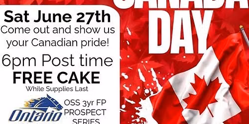 Live Harness Racing and Canada Day Celebrations
