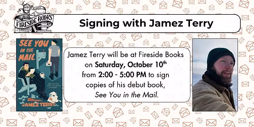 Signing with Author Jamez Terry