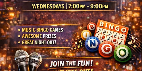 Wednesday Night Music Bingo @ Local Bar Cinco Ranch