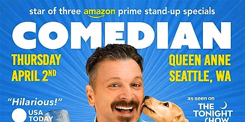 Comedian ZANE LAMPREY in Seattle, WA