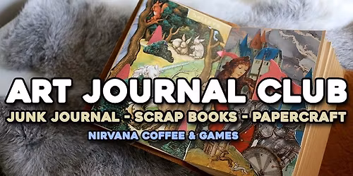 Art Journal Club at Nirvana Coffee & Games - December