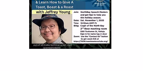Learn How to Give "A Toast, A Boast, and A Roast" with Jeffrey Young