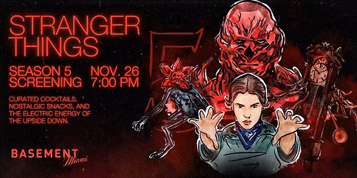 EDITION Social Club: Stranger Things Watch Event