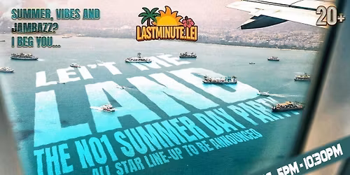 LEI'T ME LAND: THE ULTIMATE SUMMER DAY PARTY! \u2600\ufe0f\ud83d\udeeb