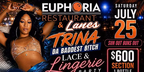TRINA "THE DIAMOND PRINCESS " PRESENTS LACE & LINGERIE