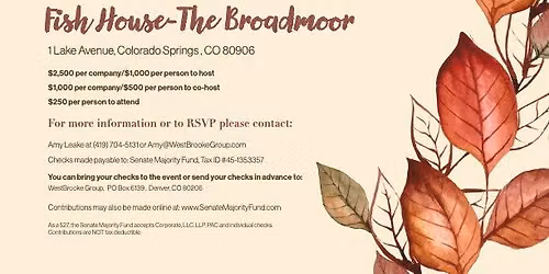 SMF Broadmoor Autumn Soiree