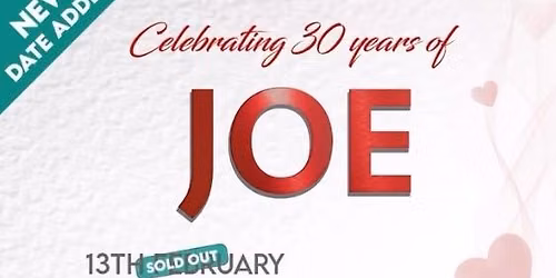 Celebration of 30 Years of Joe