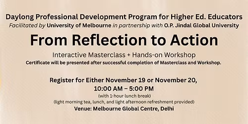 From Reflection to Action