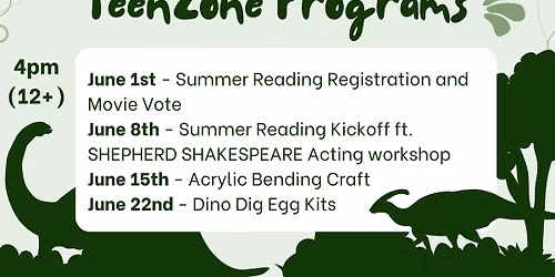 TeenZone Programs
