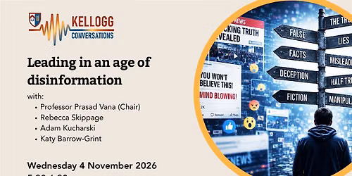 Leading in an age of disinformation