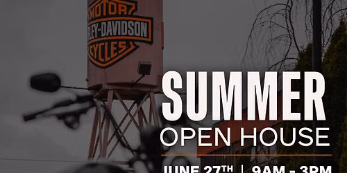 Summer Open House - Clare's Harley-Davidson