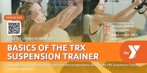 Healthy Living Workshop: Basics of the TRX Suspension Trainer