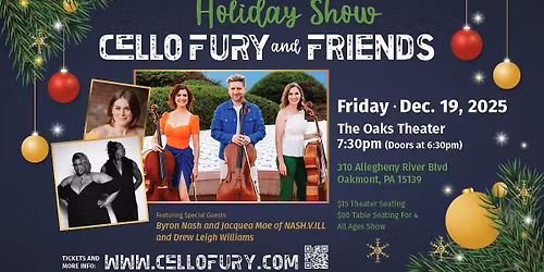 Cello Fury & Friends Holiday Show