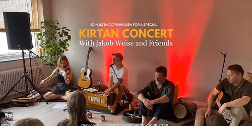 Kirtan Concert with Jakob Weise and Friends (Christianshavn)