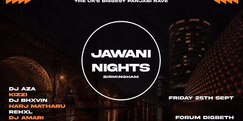 Jawani Nights - Panjabi Boiler Room Rave