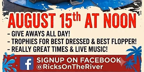 Ricks on the River Belly Flop Competition