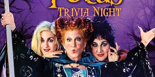 Hocus Pocus Trivia Night @ Spare Time (Cedar Rapids, IA) \/ Thurs Oct 29th @ 7pm