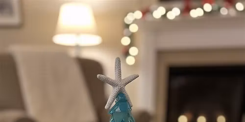 Clinton House; Sea Glass Christmas Tree Workshop Returns