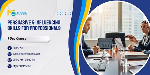 Persuasive & Influencing Skills for Professionals \u2013 1 Day Course | Perth