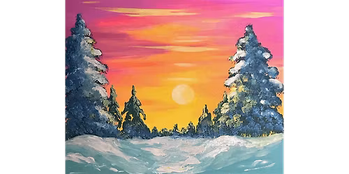 First Snow - Paint and Sip in Cincinnati | Classpop!\u2122