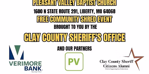 Community Shredding Event