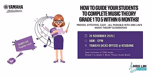 How to guide your students to complete Music Theory Grade 1-5 in 6 months