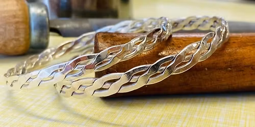 A Silver Celtic Bangle class with Kate Snookes on Saturday November 15th, 2025 10.30 - 3pm