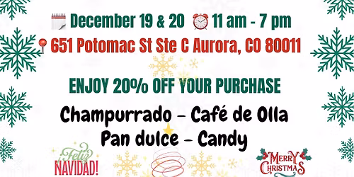 Christmas Sale at Mexicana!