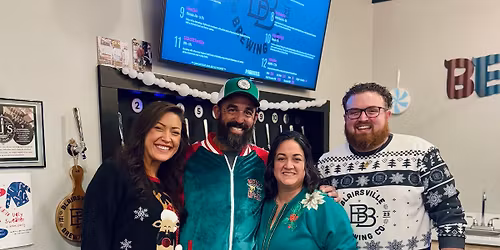 \ud83c\udf84\u2728 UGLY SWEATER PARTY AT THE BREW! \u2728\ud83c\udf84