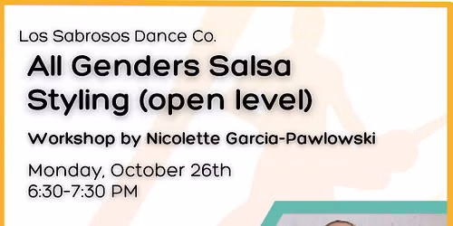 All Genders Salsa Styling workshop by Nicolette