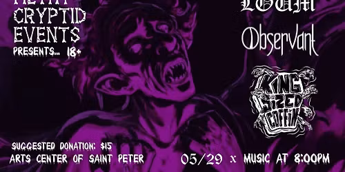 Late May Goth Night One: King Size Coffin and Observant 