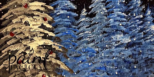Winter Blues Paint n Sip