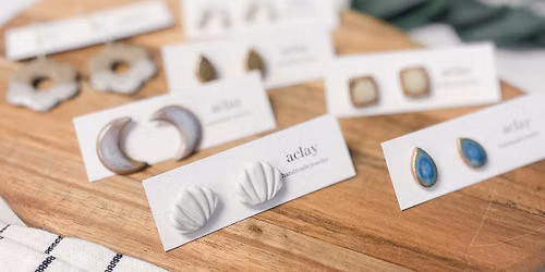 Clay Handbuilding: Clay Earrings with Annika's Handmade