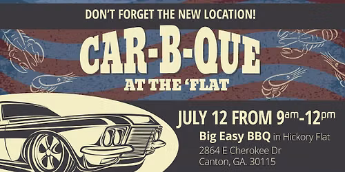 July Car-B-Que at the 'Flat