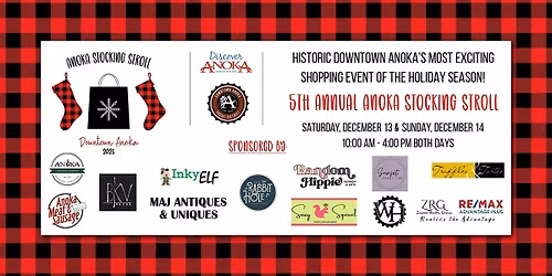 2025 Stocking Stroll: A Unique Holiday Shopping Event in Downtown Anoka