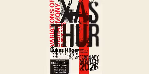 Xasthur + Nero Kane + Lukas H\u00e4ger - Nantes - Warm Up Open The Graves 2026