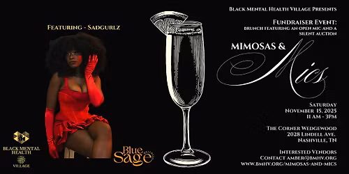 Mimosas and Mics: Brunch and Open Mic Fundraiser Event