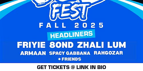 Rubicon Presents: S2B Fest Fall 2025 ft Friyie, 8OND, Zhali, Lum, & Friends