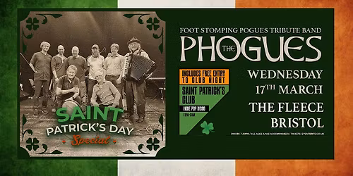 The Phogues - Pogues tribute band St Patrick's Day Special!