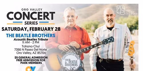 The Beatle Brothers (Oro Valley Concert Series)