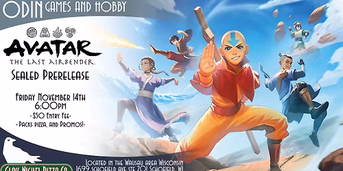 Avatar: The Last Airbender Prerelease - MTG: Prerelease Event Sponsored by Glass Nickel Pizza