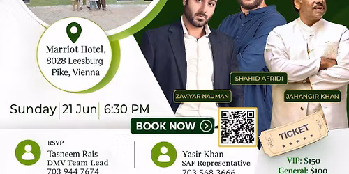 Shahid Afridi Foundation Fundraising Dinner