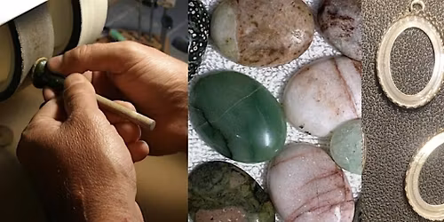 Holiday Gift Special! Advanced Lapidary - Cabochon Cutting\/Setting