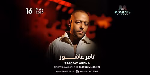 Tamer Ashour Live at Space42 Arena in Abu Dhabi