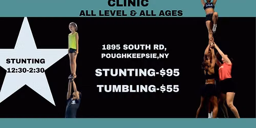 Crown Elite Athletics clinic Stunt & Tumble